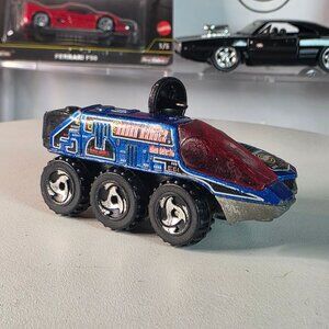 Hot Wheels Radar Ranger Alien Detector Blue 1988 Thailand Six Wheels